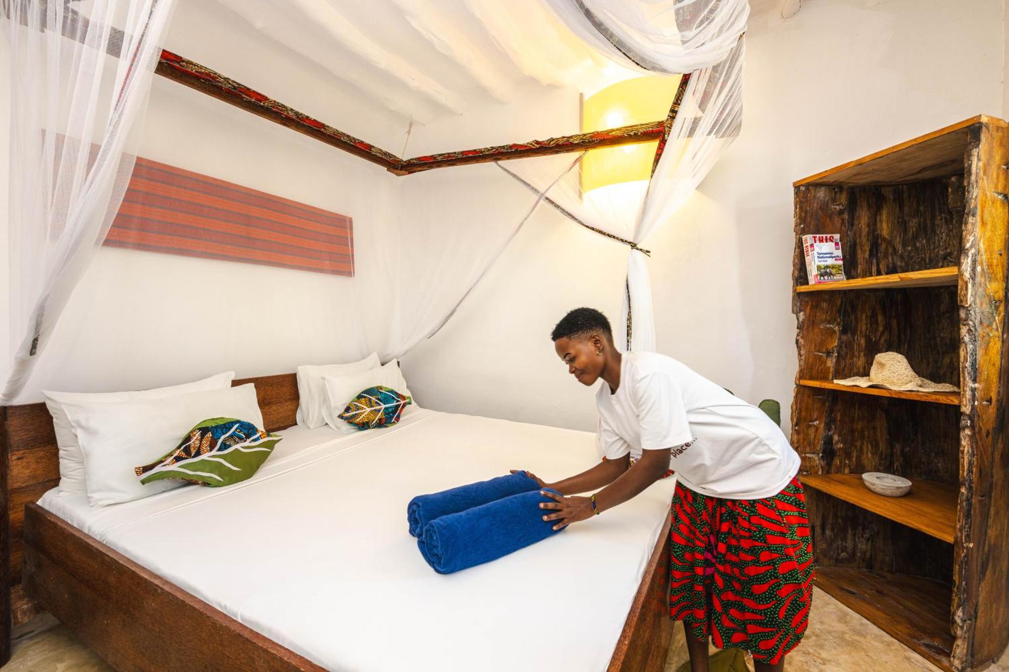 Shanuo Beach Bungalows Michamvi Kae Bilik gambar